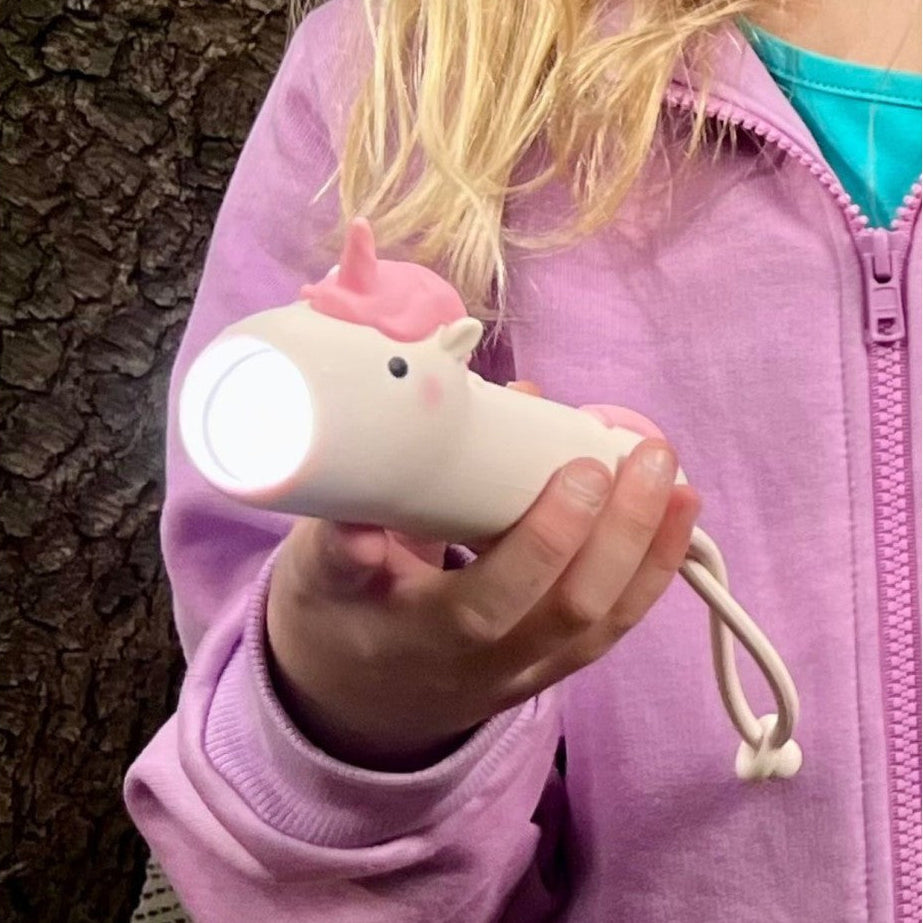 Flashlight for Kids - Unicorn PINKY