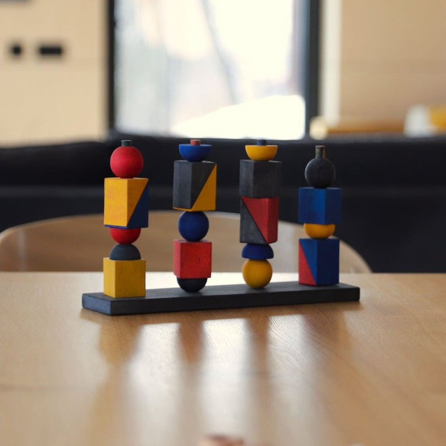 Montessori-inspired Modern Stacking Toy Modern X